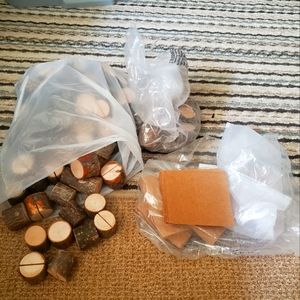 70 birch place card holders